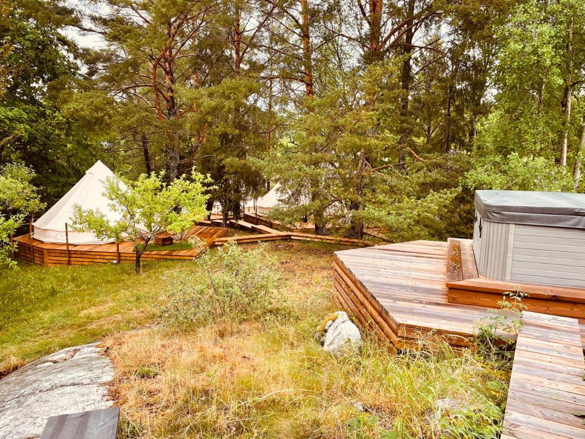 Tent Delhi A B&B In A Luxury Glamping Style Mariefred Εξωτερικό φωτογραφία