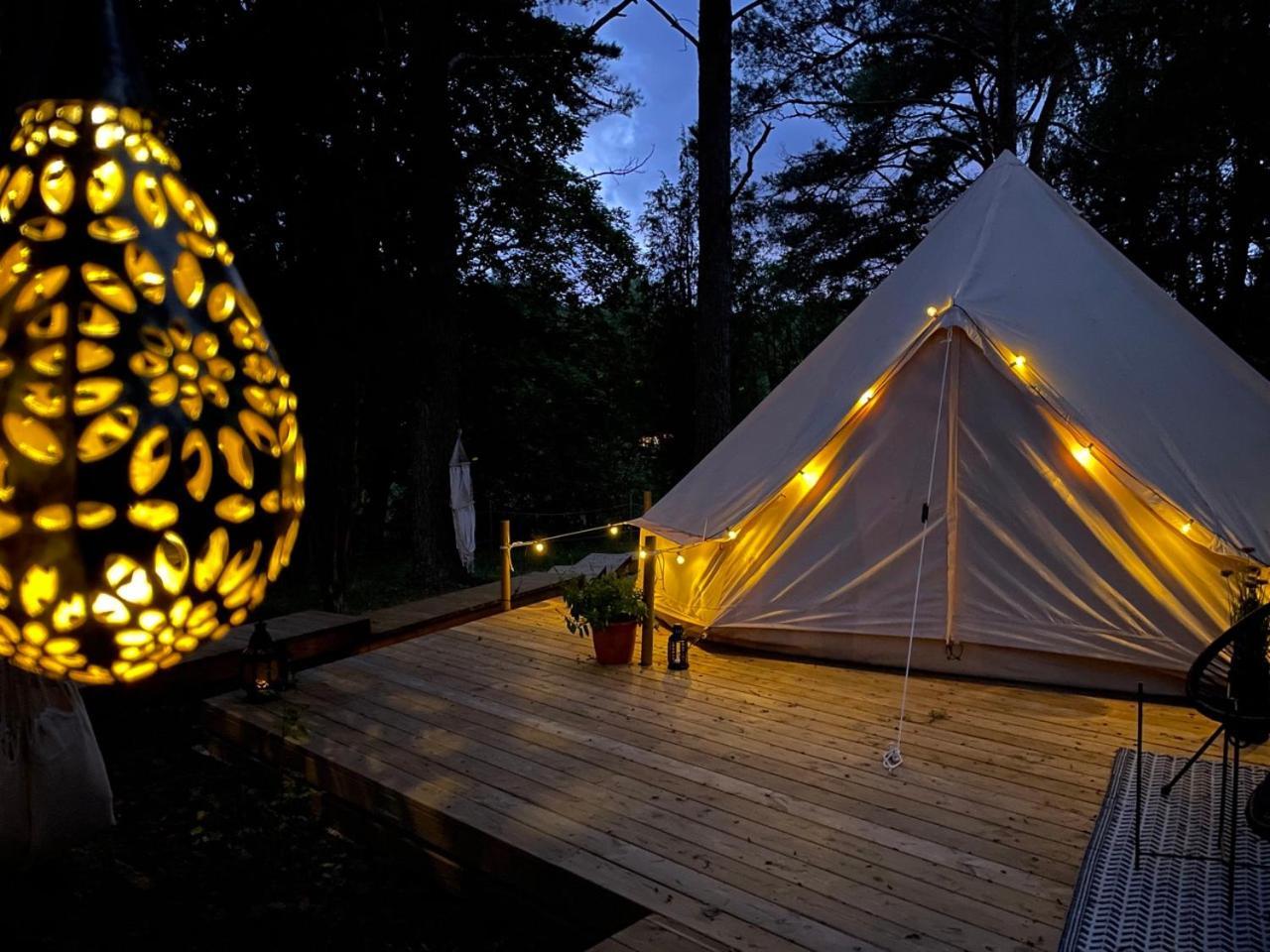 Tent Delhi A B&B In A Luxury Glamping Style Mariefred Εξωτερικό φωτογραφία
